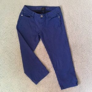 Blue Capri jeans